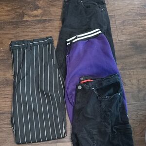 Black and Purple Clothing Bundle